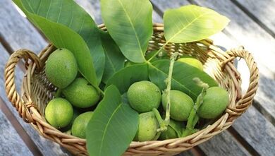 graikiniai riešutai papilomoms pašalinti